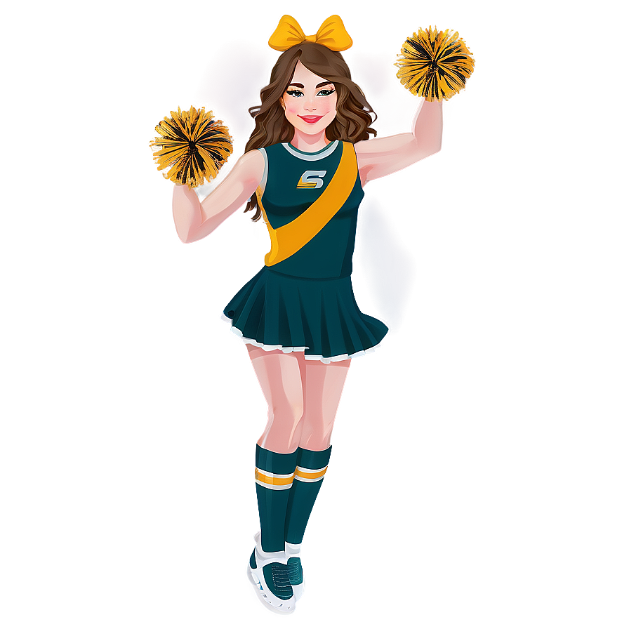 Cheerleader Pom-pom Wave Png 48