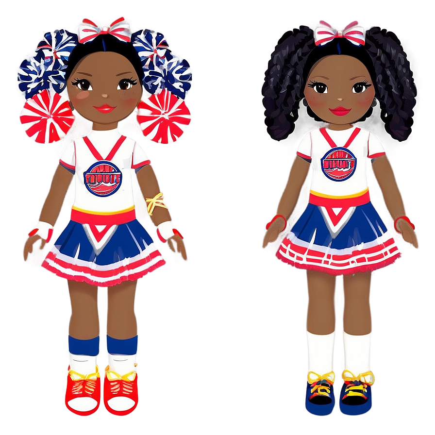 Cheerleader Spirit Doll Png 06112024