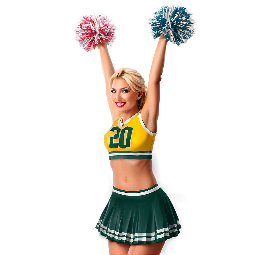 Cheerleader Themed Party Png Fwn25