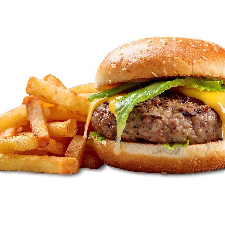 Cheeseburger With Truffle Oil Png 80