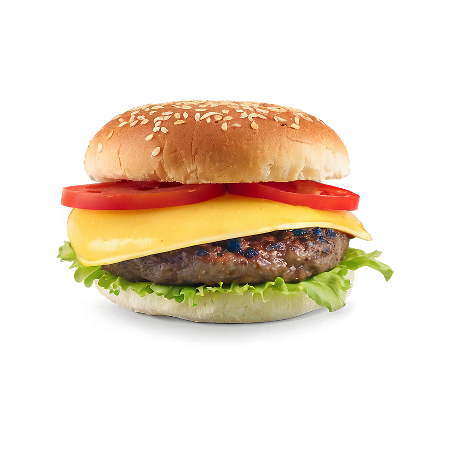 Cheeseburger With Truffle Oil Png Jff