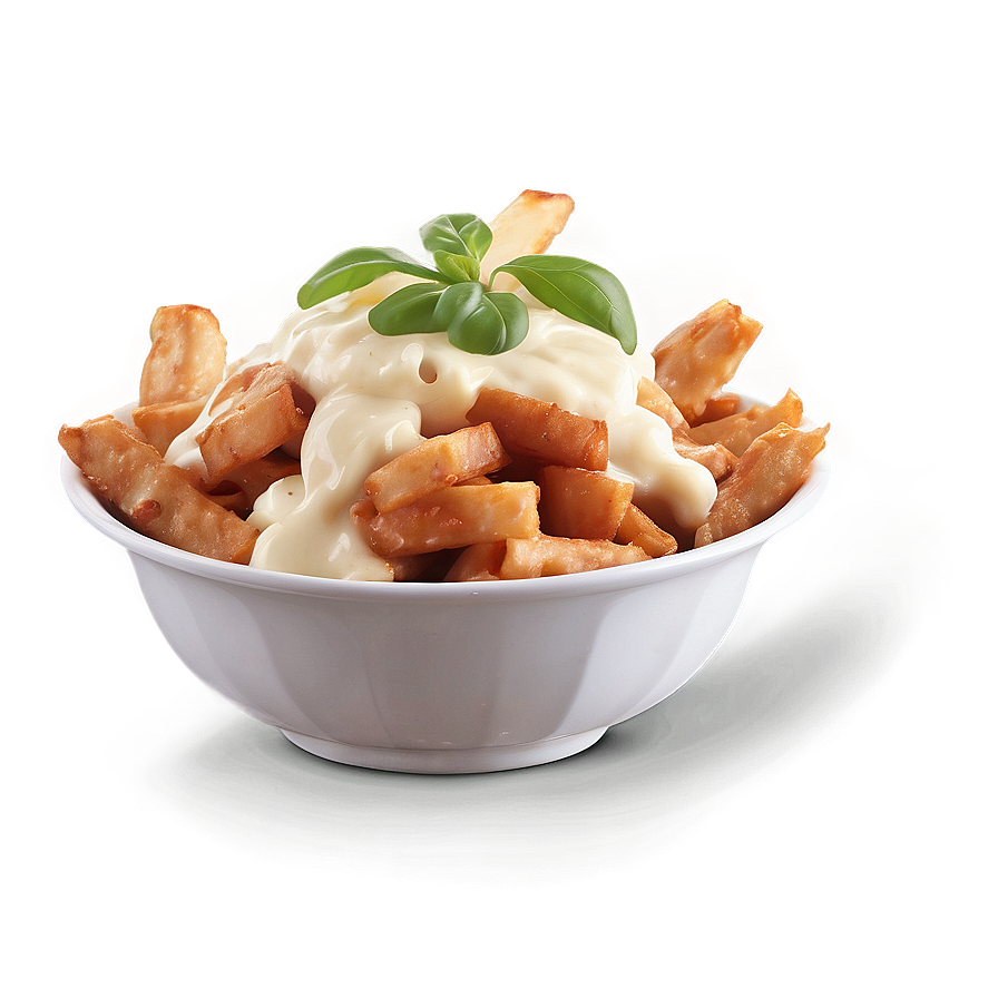 Cheesy Curd Poutine Delight Png Ewv56