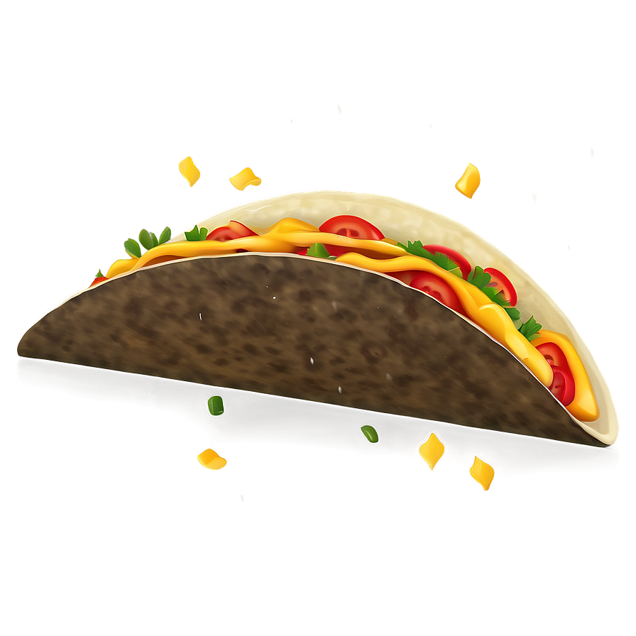 Cheesy Taco Clipart Png 70