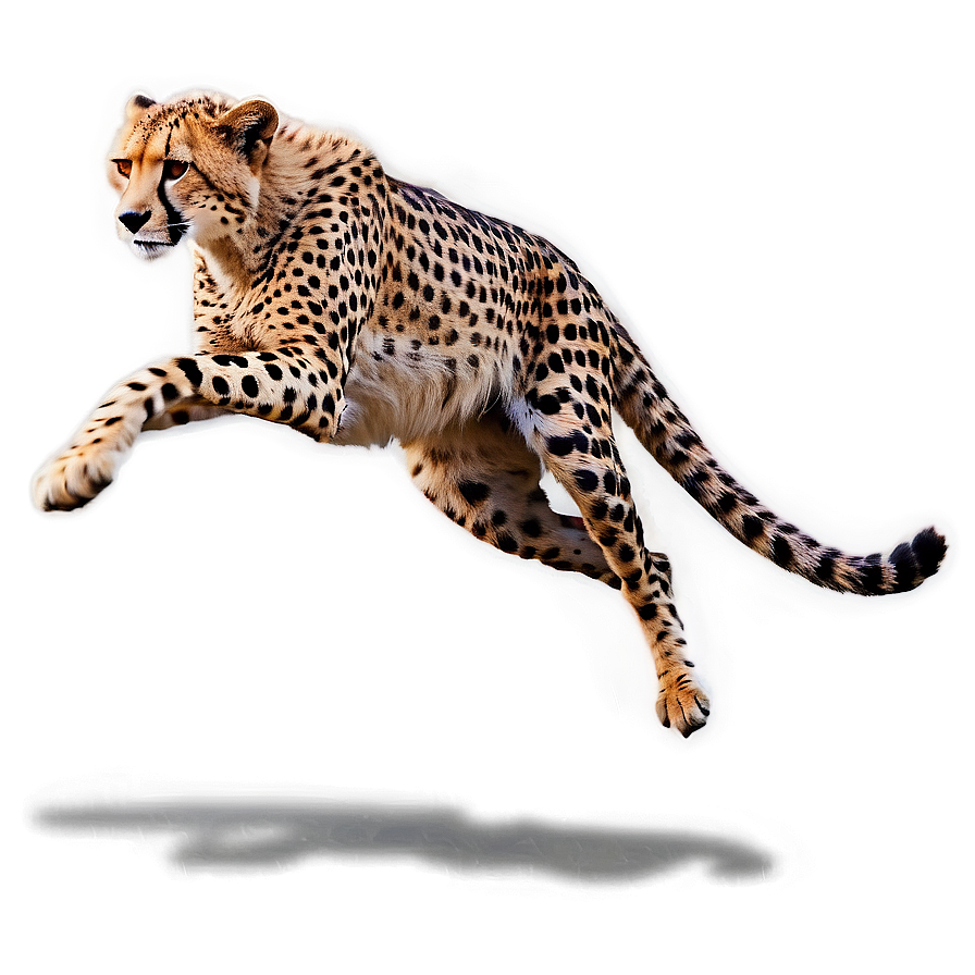 Cheetah Leap Action Png Rqd