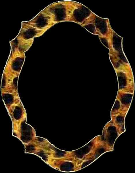 Cheetah Print Frame Design