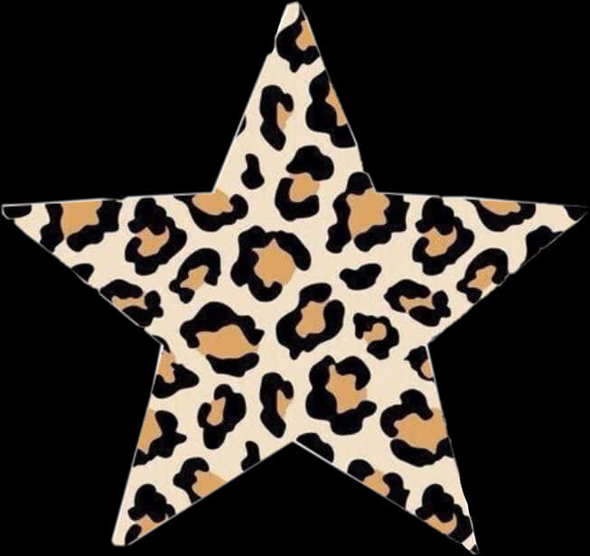 Cheetah Print Star Pattern