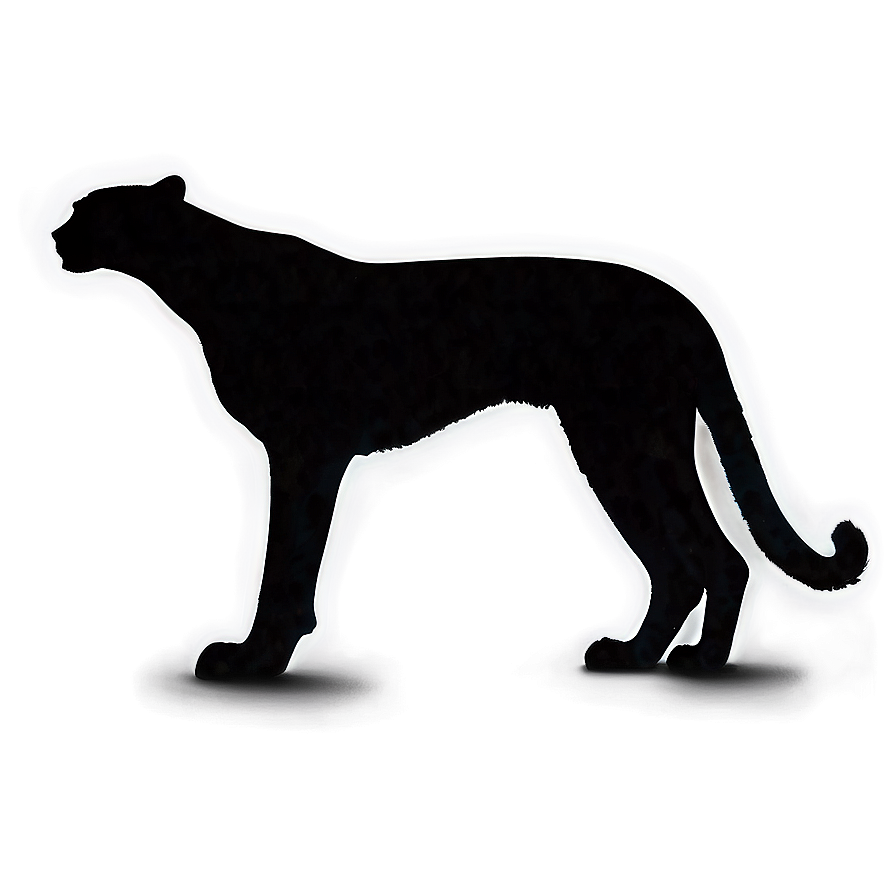 Cheetah Profile Silhouette Png Iml12