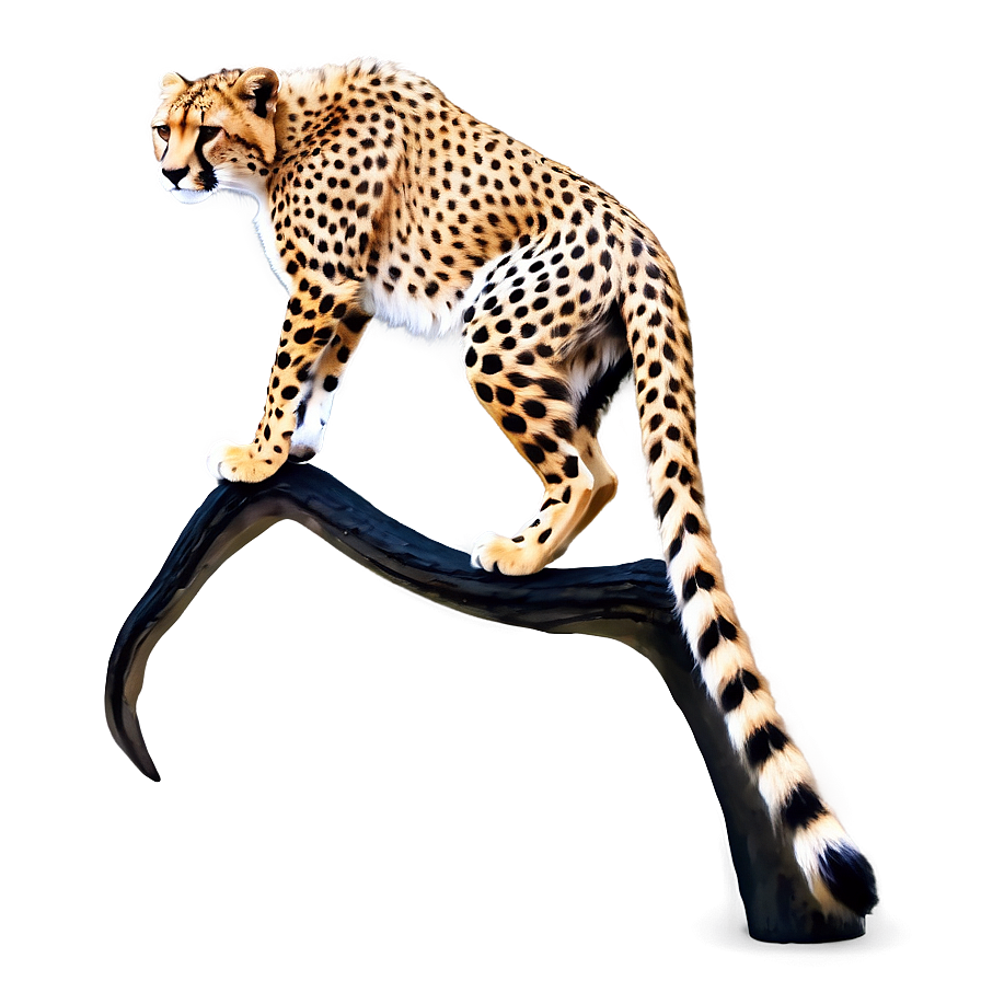 Cheetah Tail Png 06242024