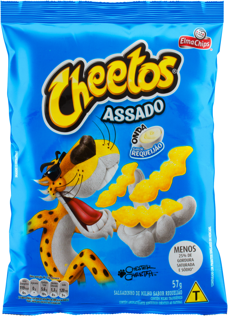 Cheetos Assado Requeijao Flavor Package Brazil