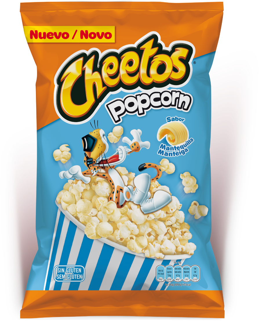 Cheetos Popcorn Butter Flavor Package