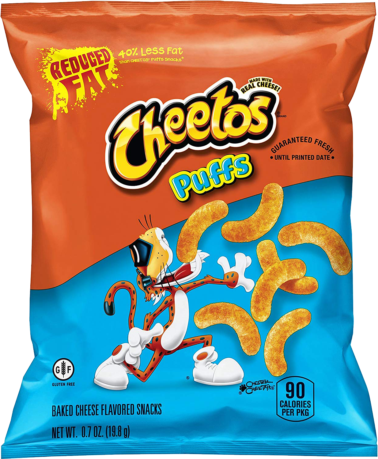 Cheetos Puffs Reduced Fat Package