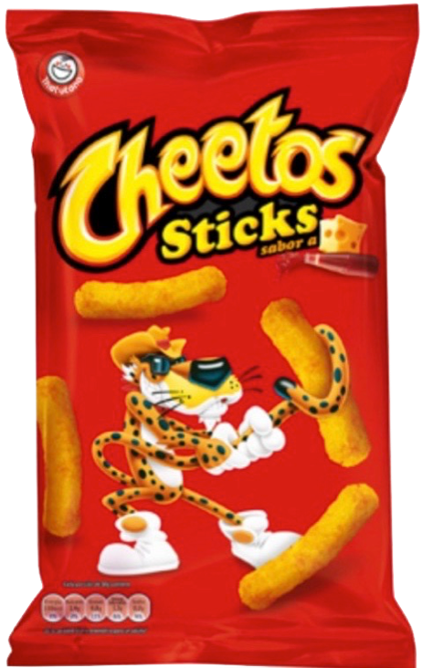 Cheetos Sticks Package Design