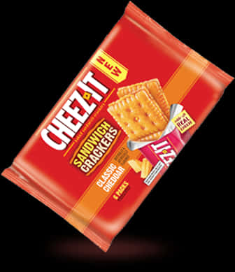 Cheez It Sandwich Crackers Package