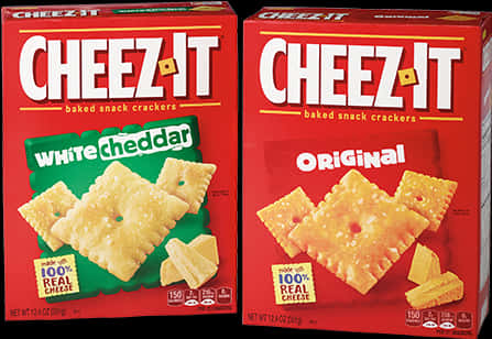 Cheez It White Cheddarand Original Boxes