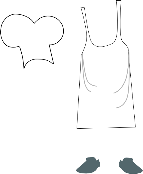 Apron Cliparts - Chef Apron Clipart, HD Png Download PNG with transparent background