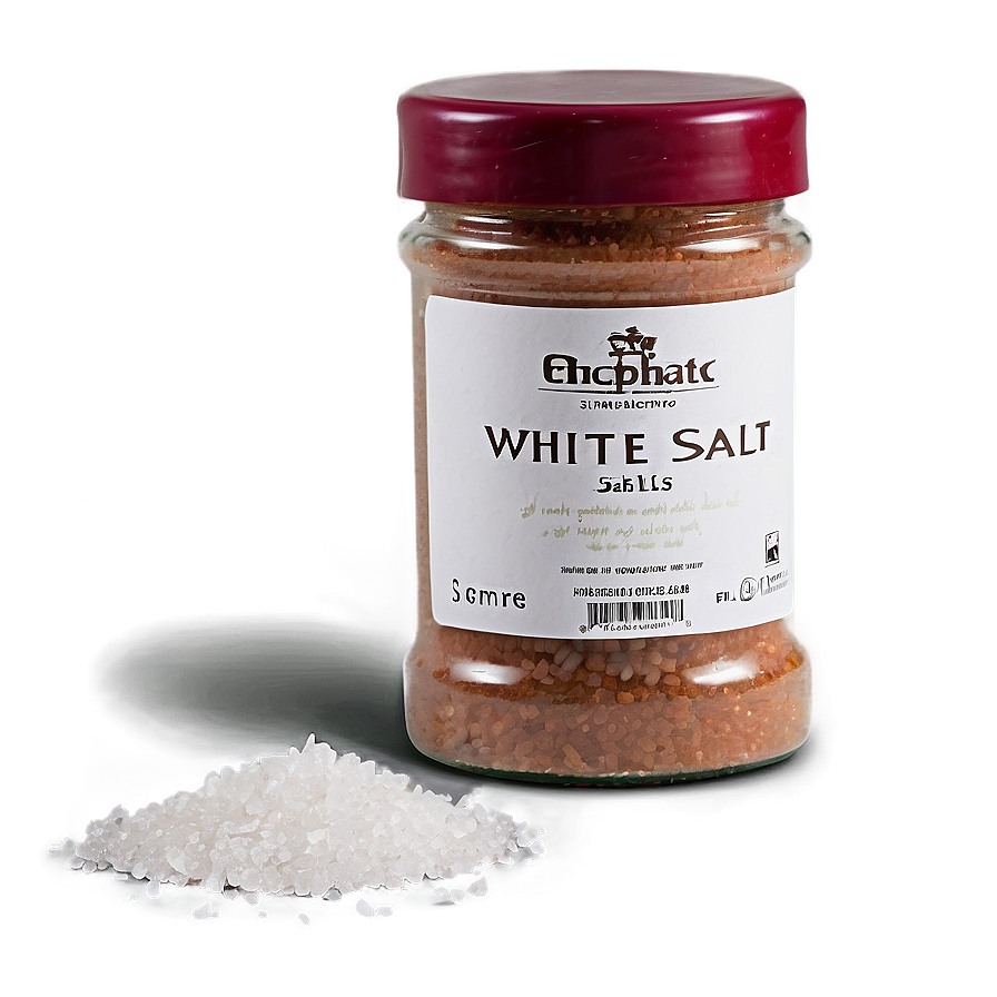 Chef's White Salt Png 14