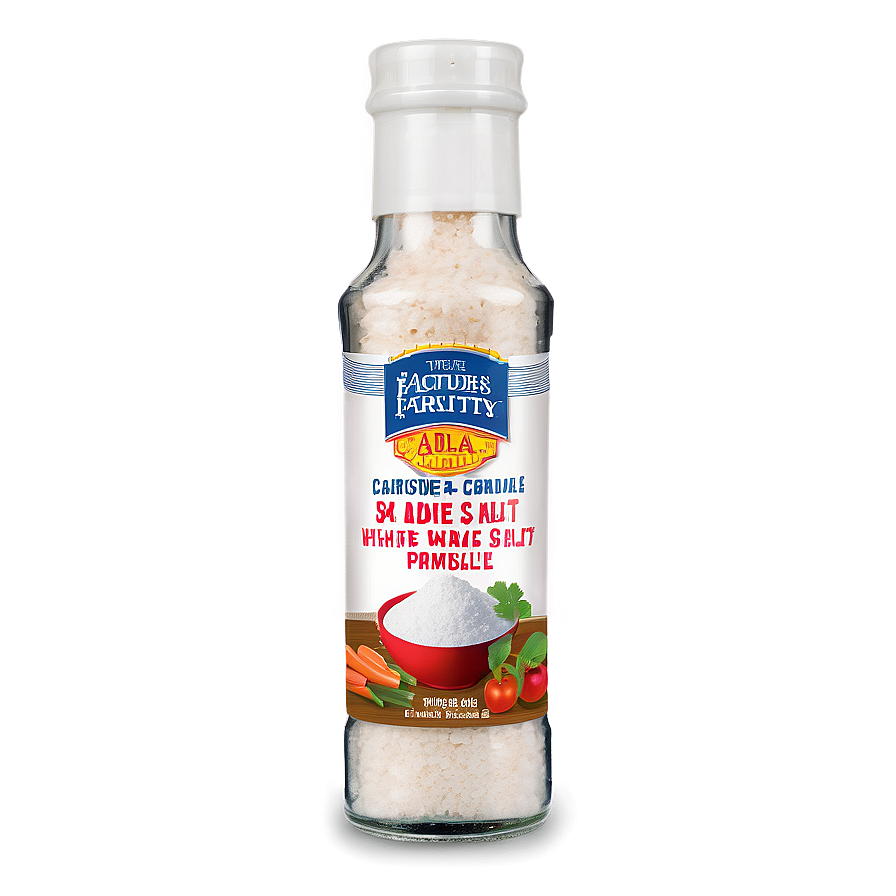 Chef's White Salt Png 30
