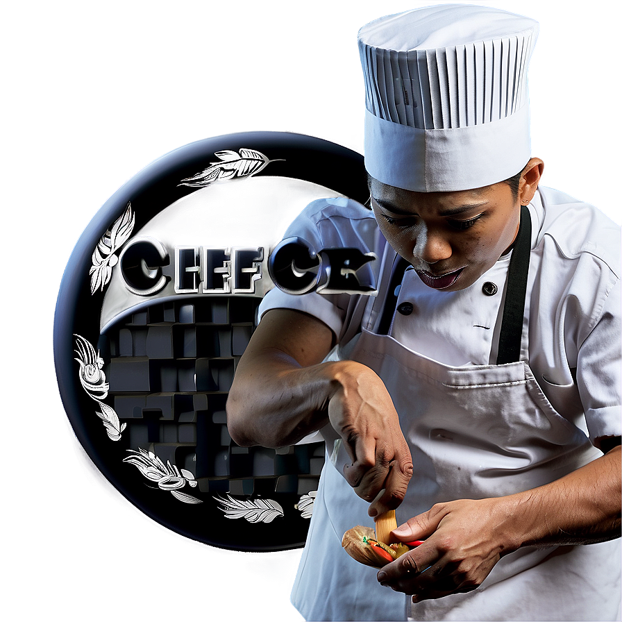 Chef Working In Kitchen Png 13