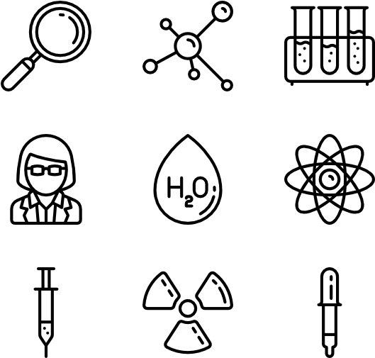 Science Vector Png - Chemistry Vector Icons, Transparent Png PNG with transparent background