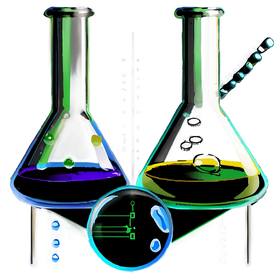 Chemistry Lab Equipment PNG 06112024 PNG with transparent background