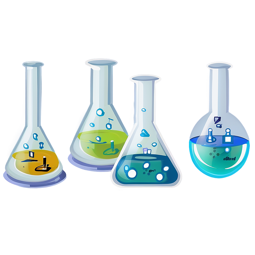 Chemistry Lab Equipment PNG hdw PNG with transparent background