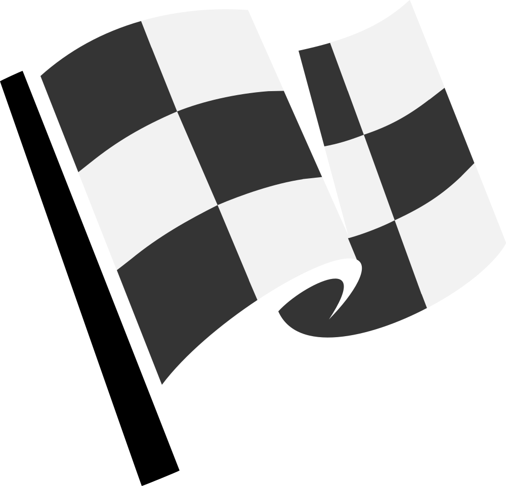 Chequered Flag - Checkered Flag Icon Png, Transparent Png PNG with transparent background