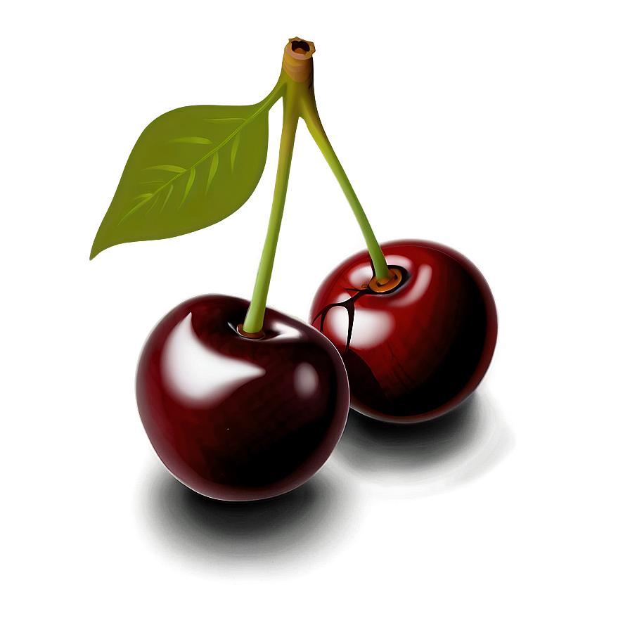 Cherries Art PNG smj63 PNG with transparent background