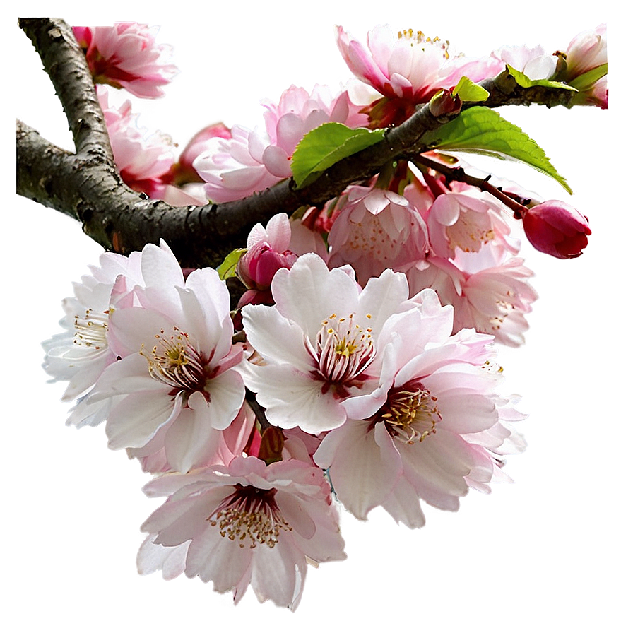 Cherry Blossom In Full Bloom Png 90