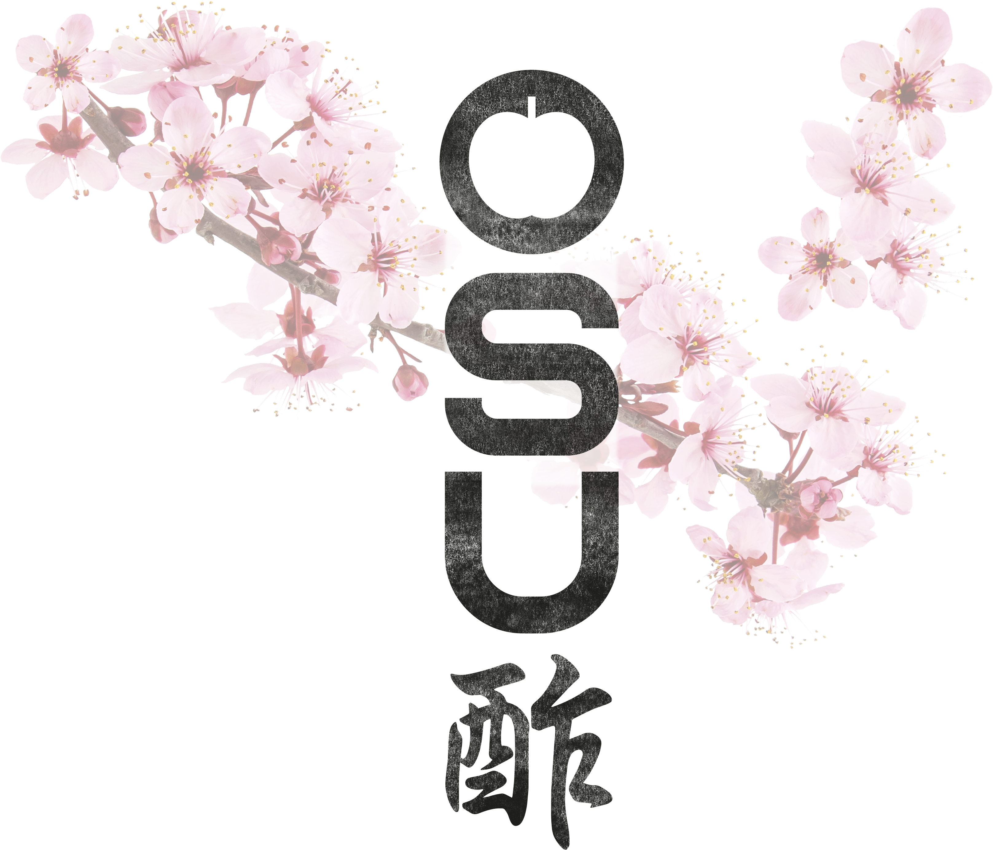 Cherry Blossom O S U Logo