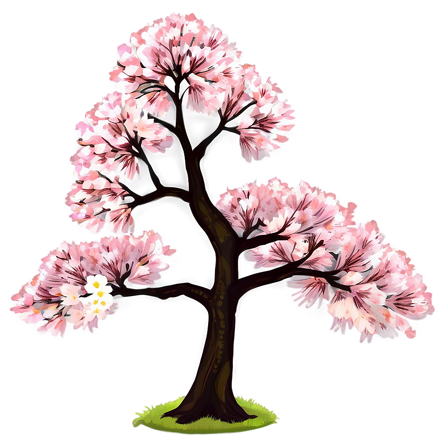 Cherry Blossom On Mountain Top Png 51