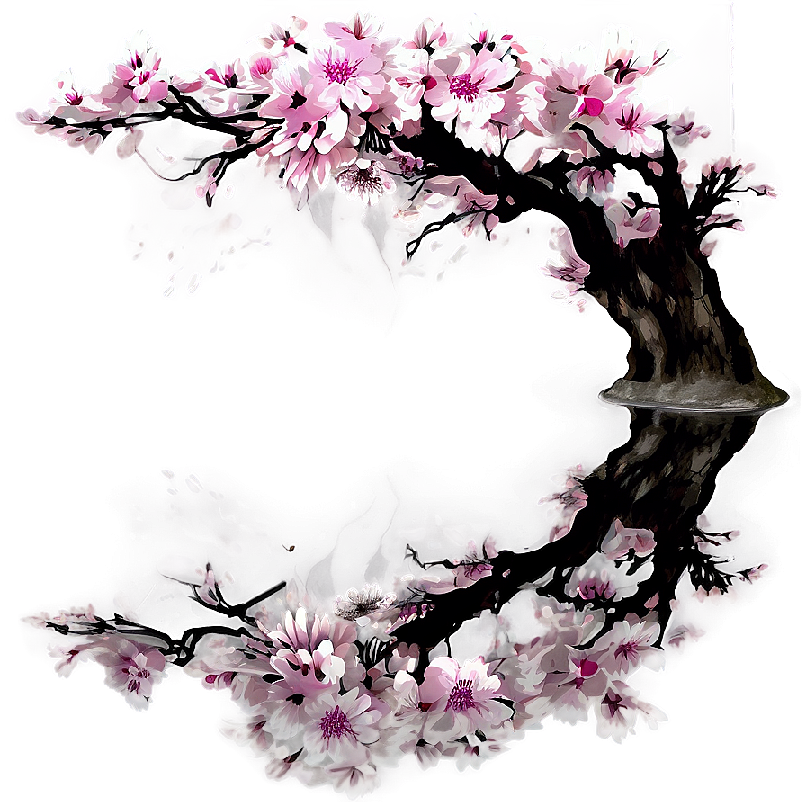 Cherry Blossom Reflection Png Cku