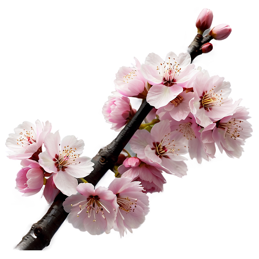 Cherry Blossom With Blue Sky Png Ida25