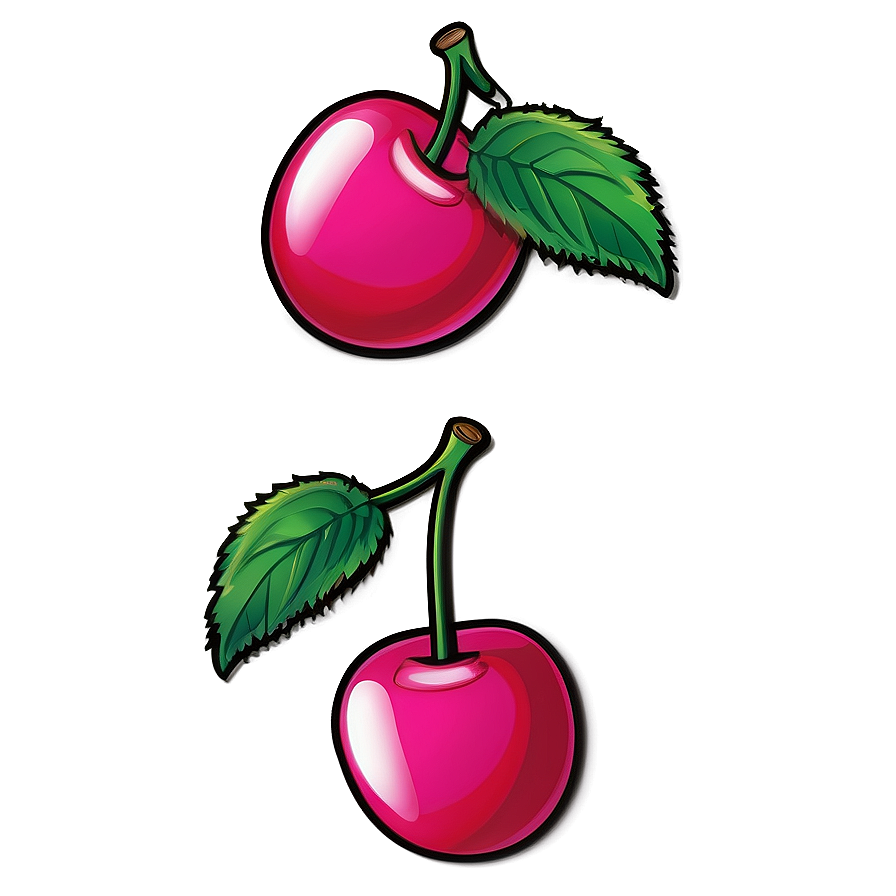 Cherry Bomb Sticker Design Png Viv