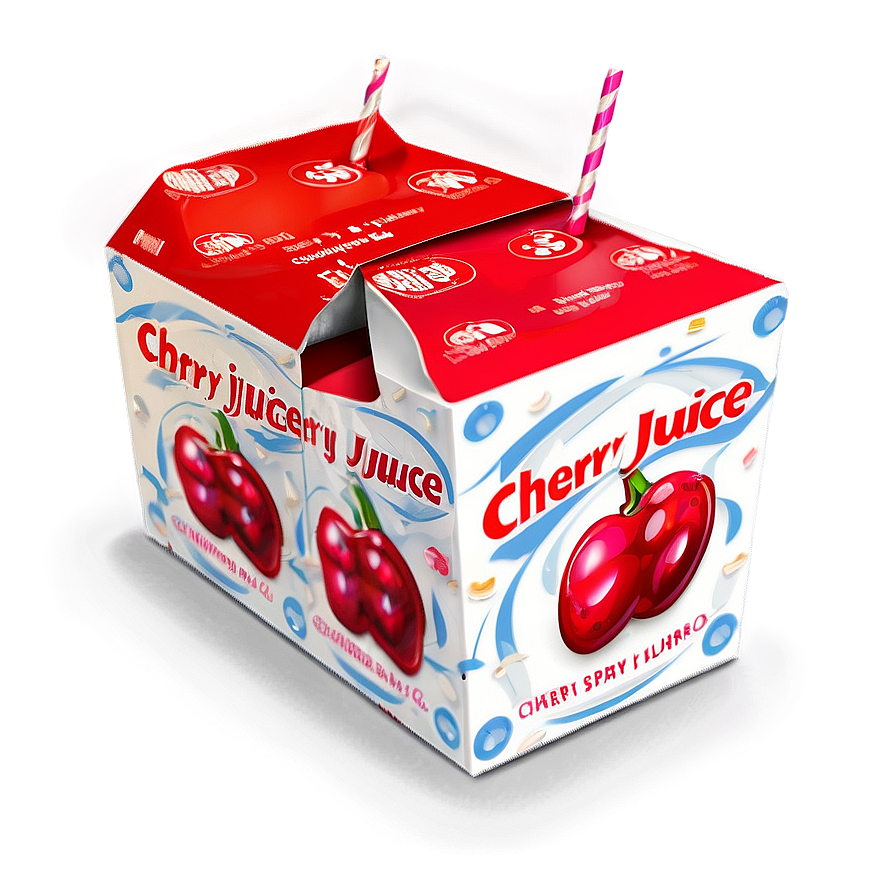 Cherry Juice Box Png Iql32