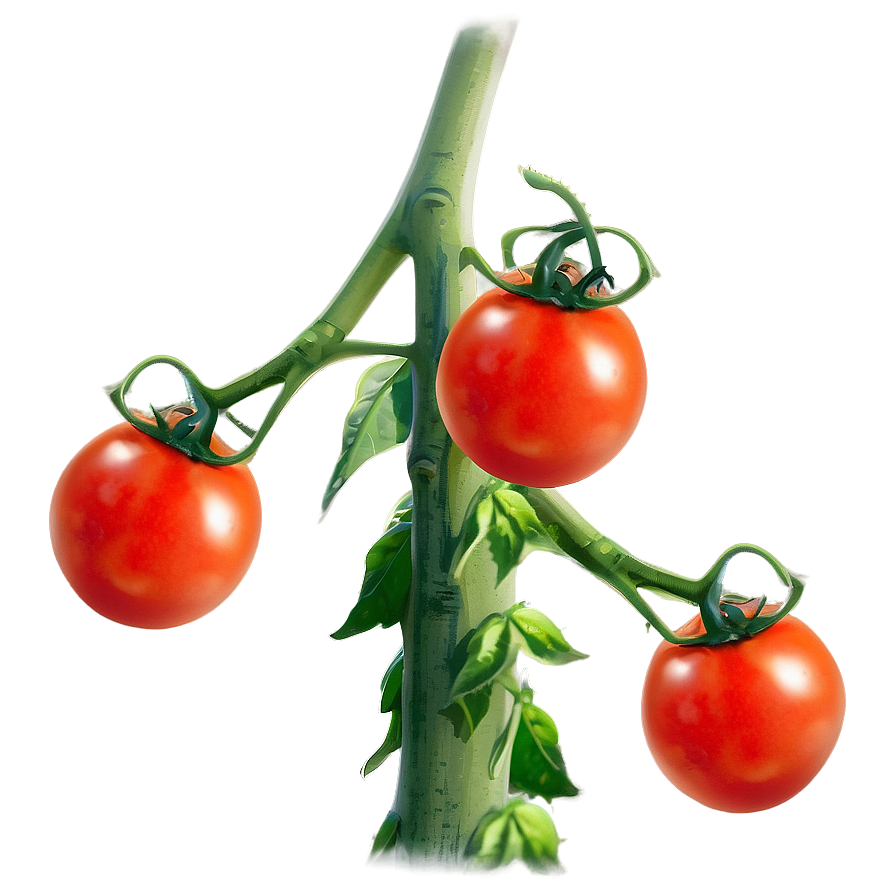 Cherry Tomato Plant PNG orr25 PNG image with a transparent background, free high-resolution download