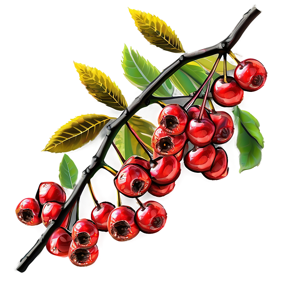 Cherry Tree In Autumn Png Yyx81