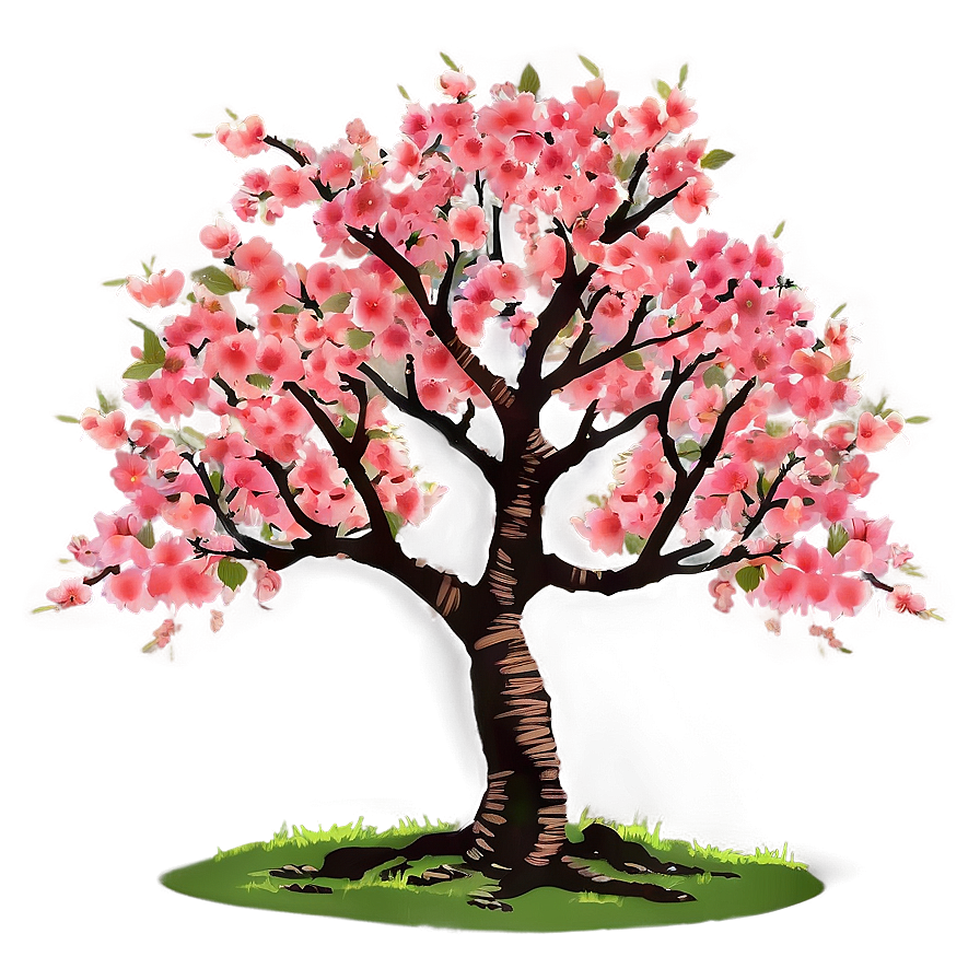 Cherry Tree Silhouette Png 42