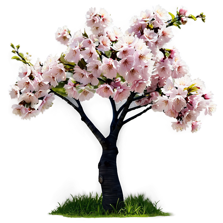 Cherry Tree With Flowers Png 93