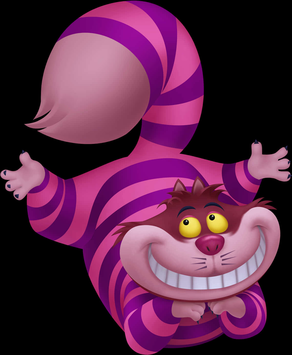 Cheshire Cat Grinning Disney Character