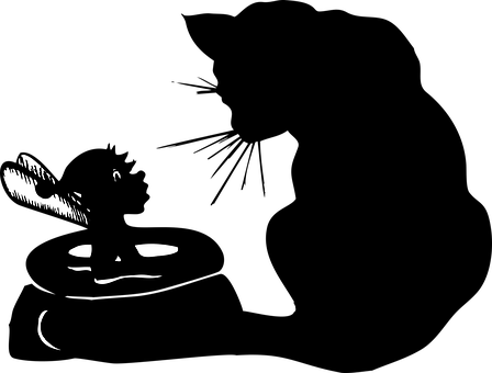 Cheshire Cat Smilein Darkness PNG with transparent background