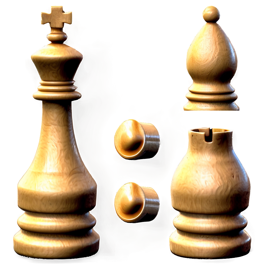 Chess Board Game Pieces PNG 05252024 PNG with transparent background