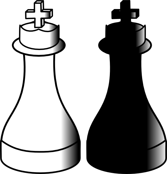 Chess King Pieces Contrast