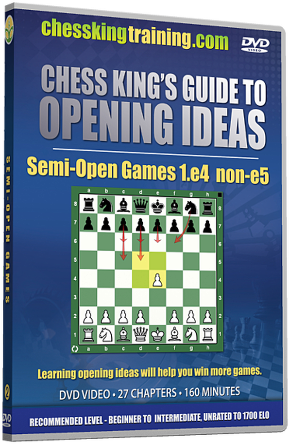 Chess Kings Guide Semi Open Games D V D Cover