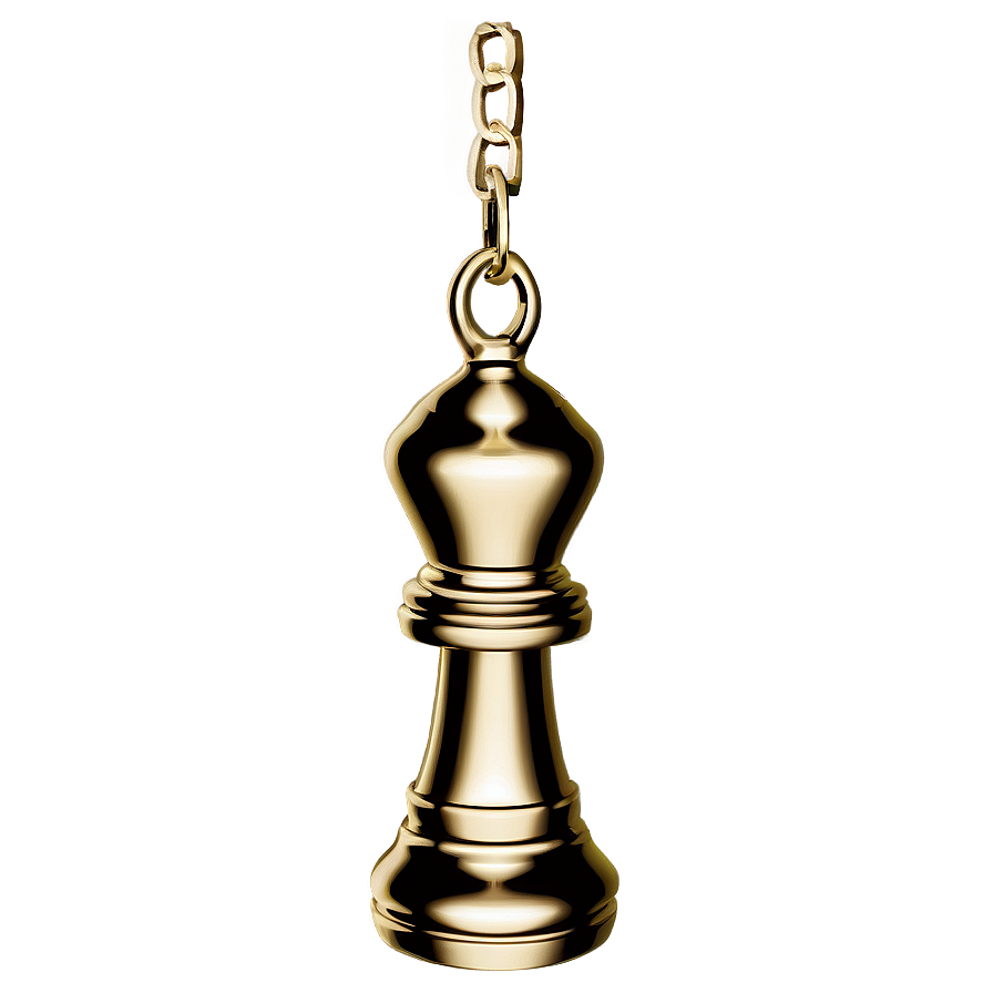 Chess Piece Pendant Png Mjf64