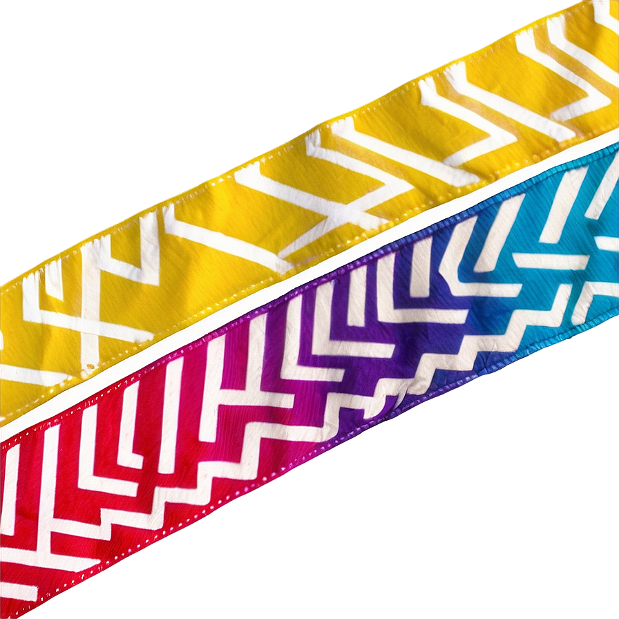 Chevron Pattern Ribbon Png Mdi