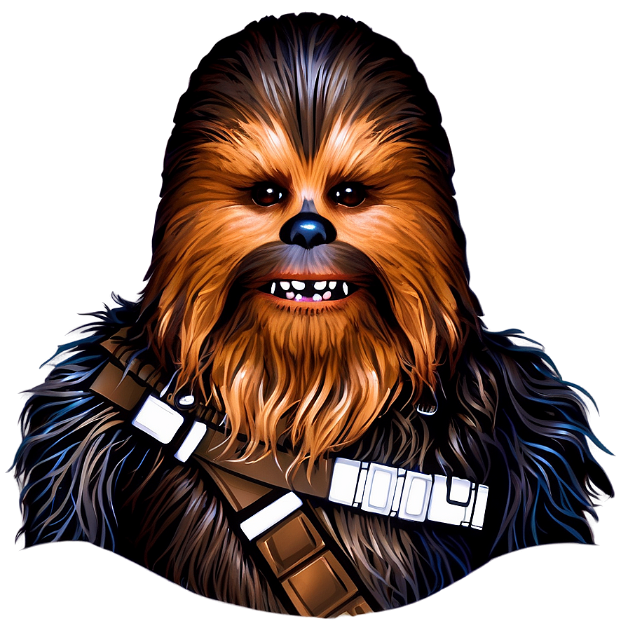 Chewbacca Movie Poster Art Png 06202024