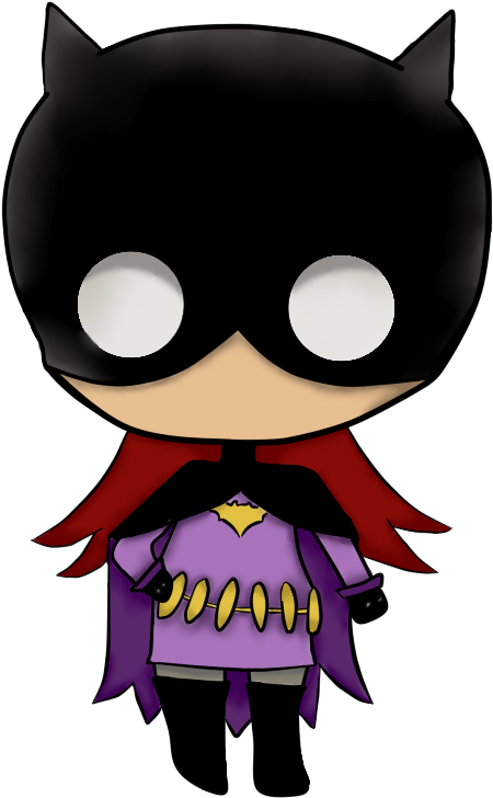 Chibi Batgirl Cartoon