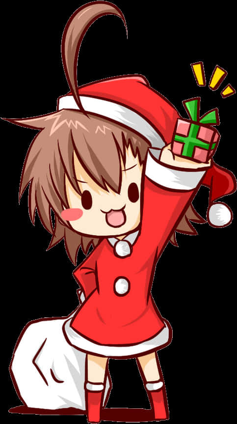 Chibi Christmas Celebration Anime