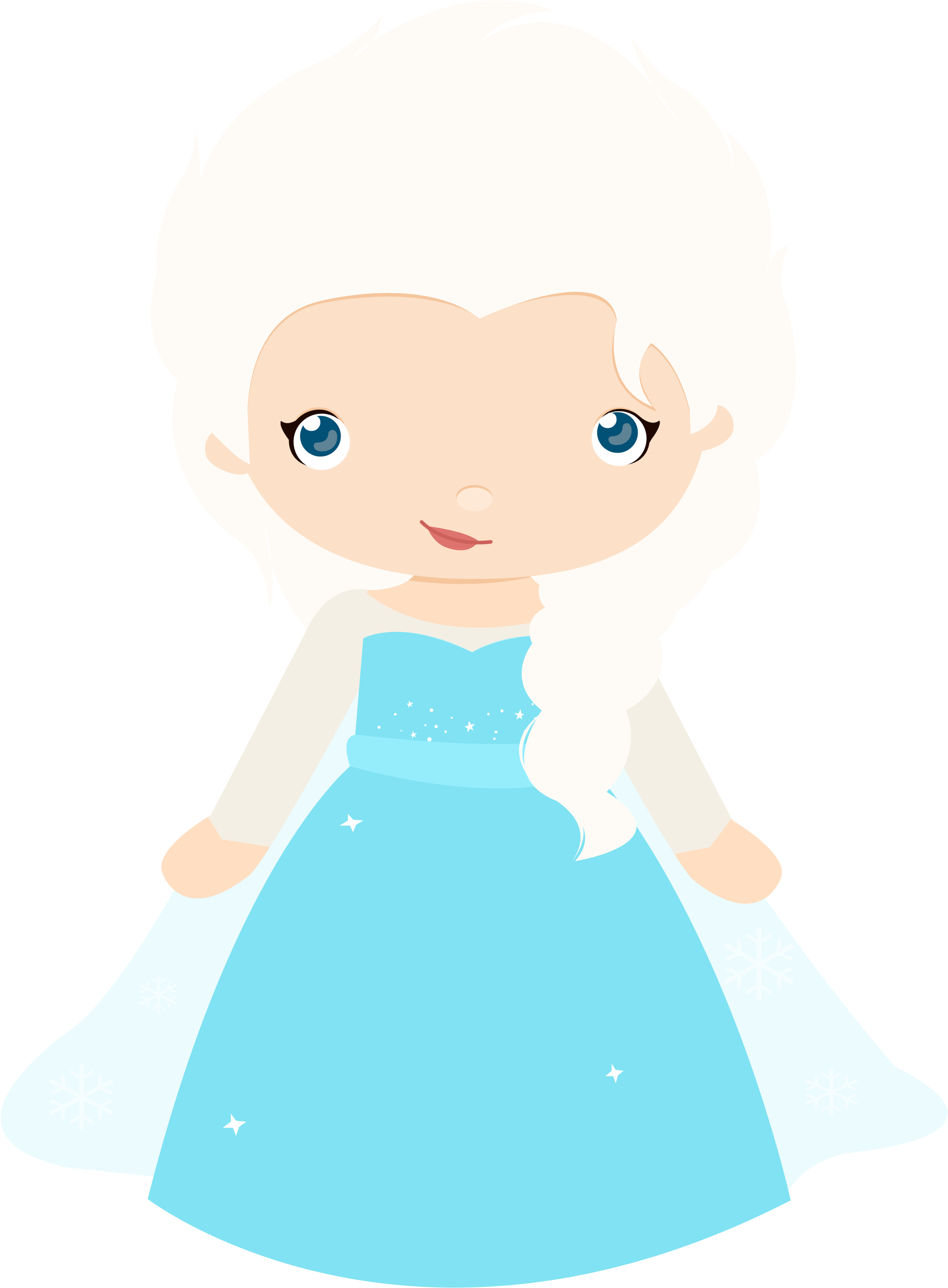 Chibi Elsa Frozen Character