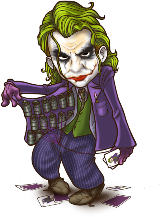 Chibi_ Joker_with_ Cards_and_ Grenades